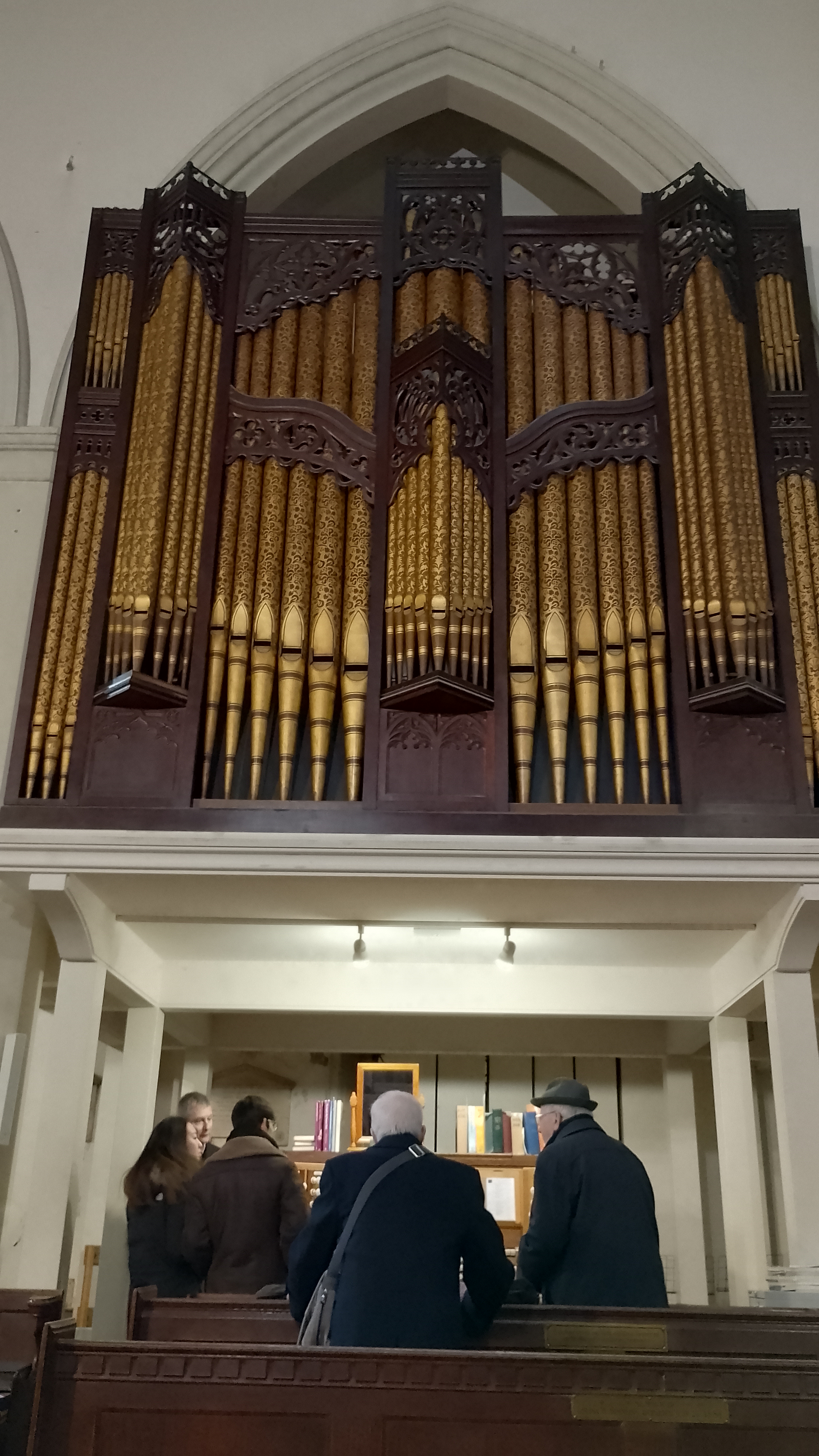 Image: St Michael's Highgate: the organ