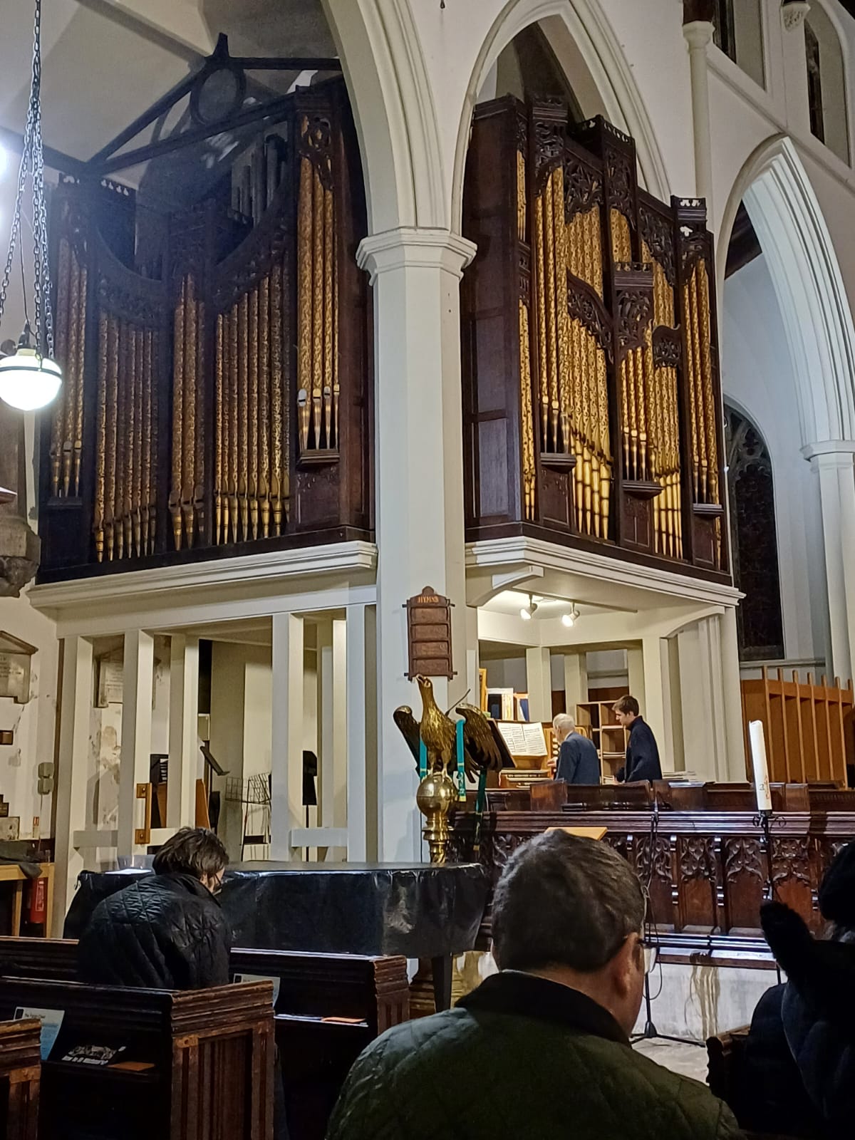 Image: St Michael's Highgate: the organ