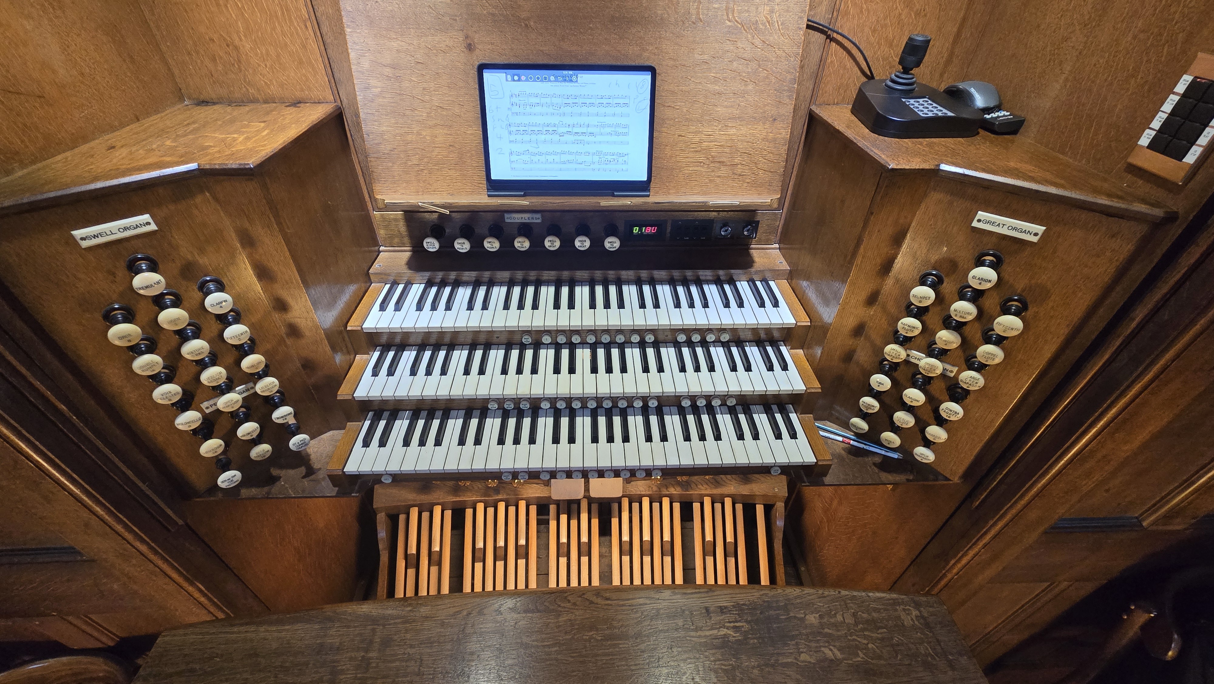 Image: The console