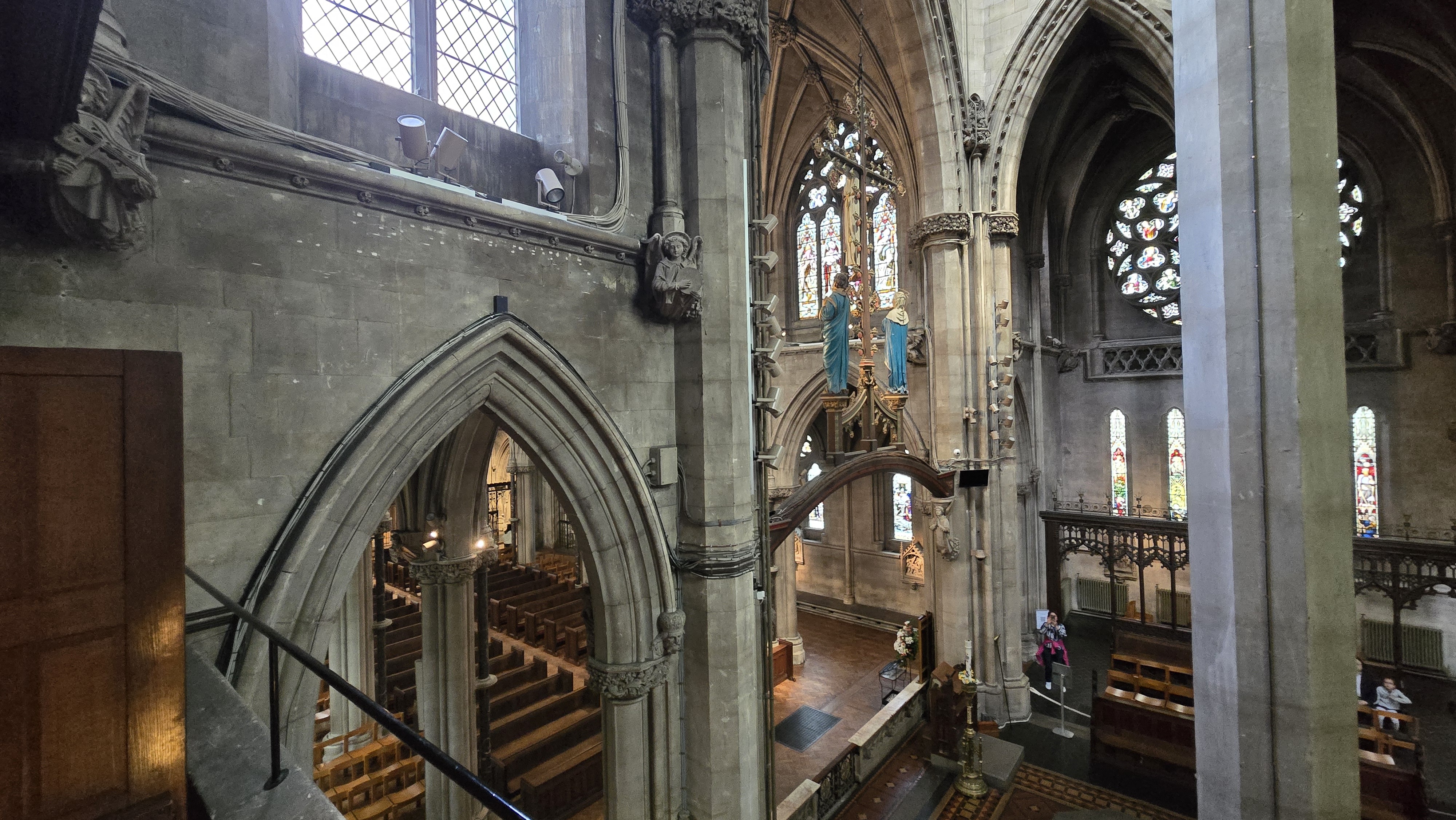 Image: The view from the organ loft