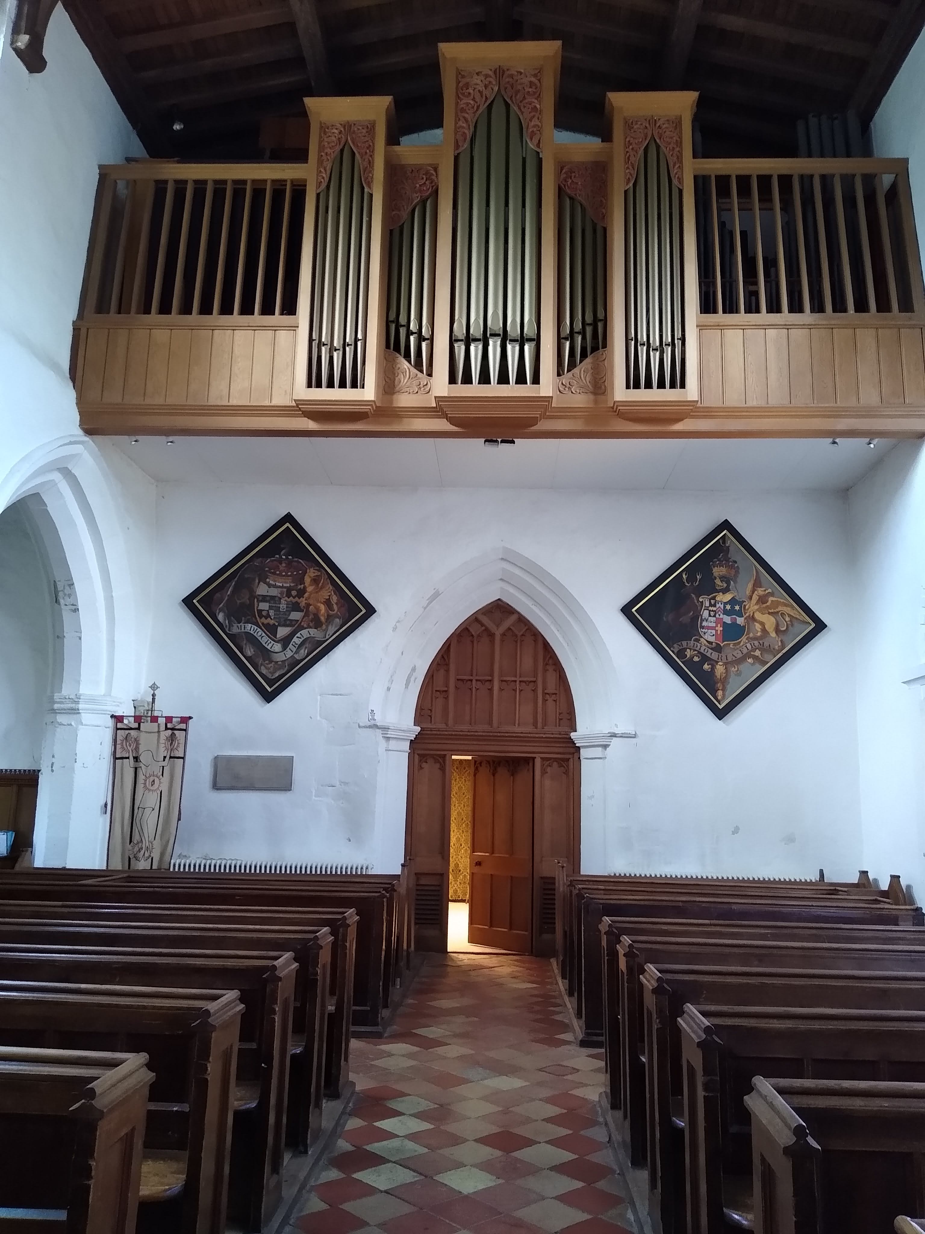 Image: Organ pipes at Redbourn